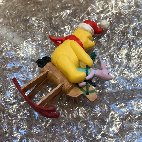 Hallmark 2002 Piglet’s First Ride Disney Ornament - Picture 3 of 7